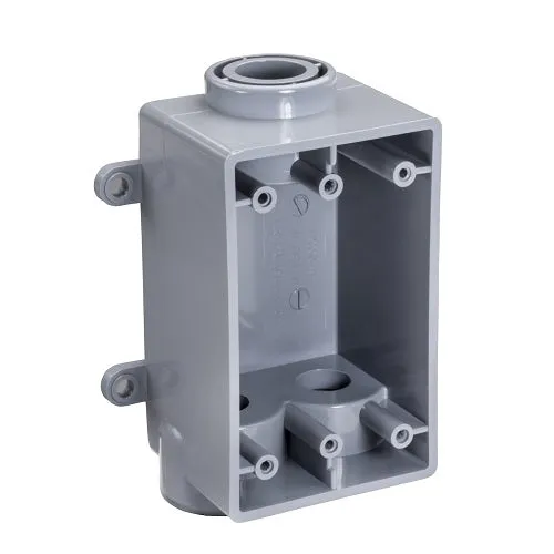 1/2 Inch FSCC-Type PVC Weatherproof Box 1301TZ (Pack of 12)