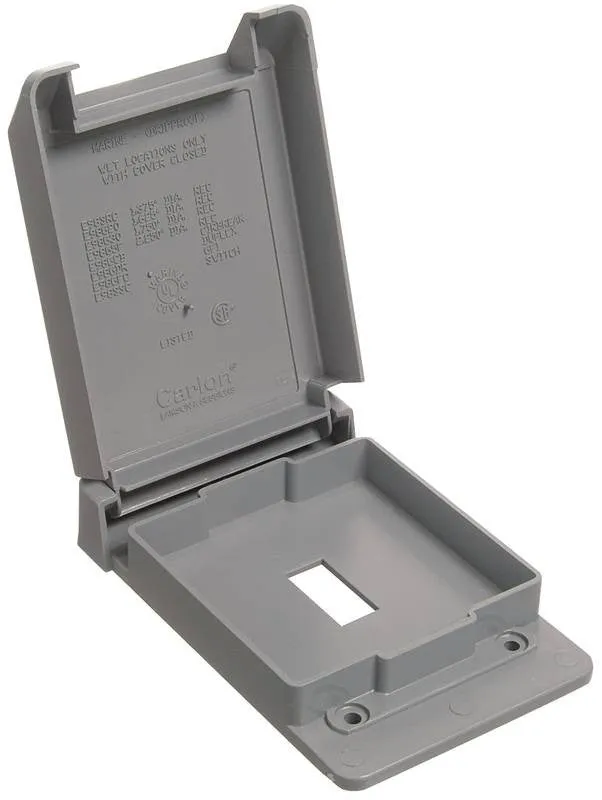 1g Nm Wthrprf Switch Box Cover