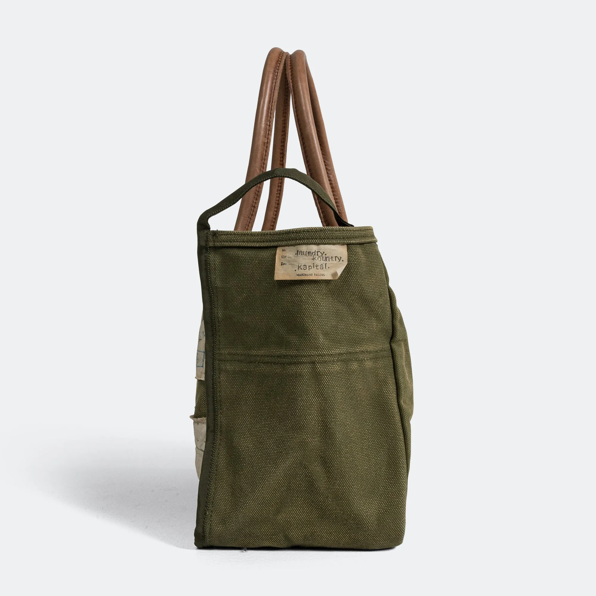 #4 ARMY Canvas MILK BAG (10 Years)"XS"