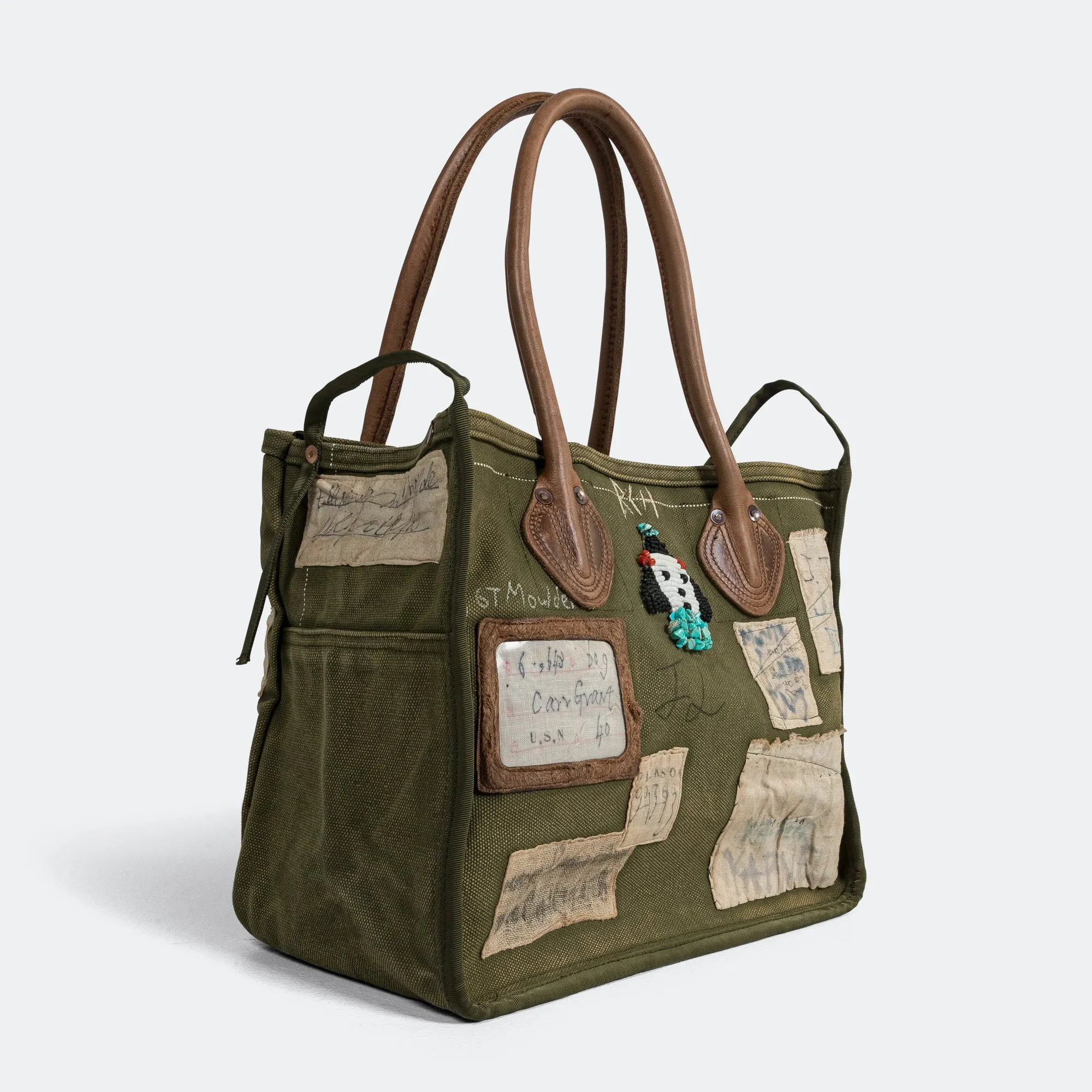 #4 ARMY Canvas MILK BAG (10 Years)"XS"