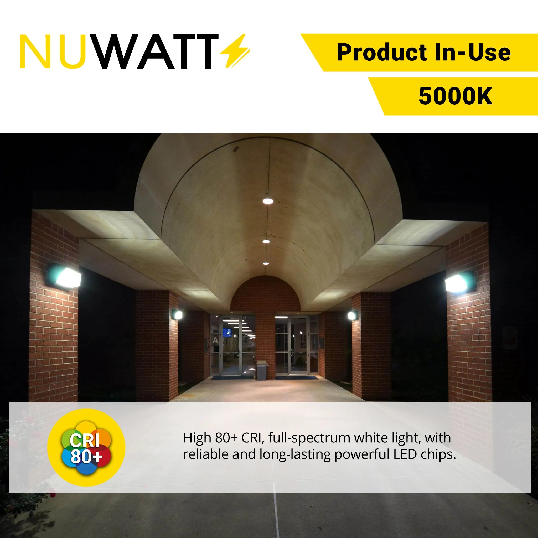 60W Outdoor Wall Pack Lights LED Commercial Wall Pack Lighting with Dusk to Dawn Photocell Light Sensor - HID Replacement - Weatherproof - 4 Pack