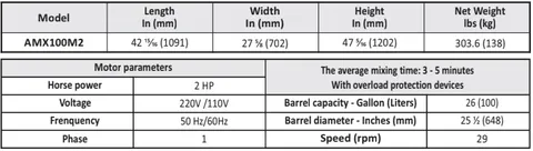Abaco Mortar Mixed