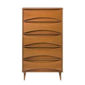 Atticus Solid Wood Mid-Century Modern Chest