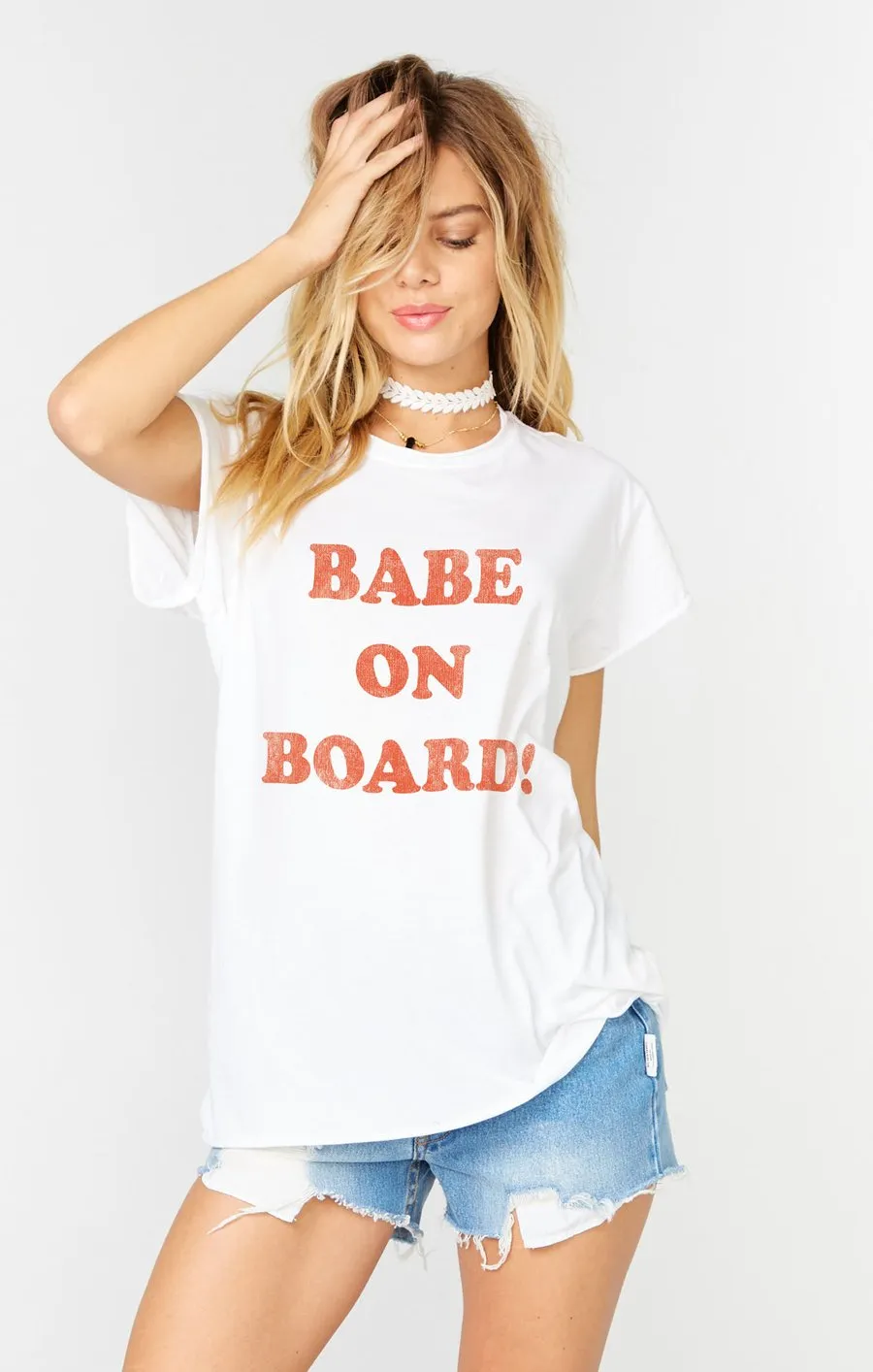 Babe On Board Tee
