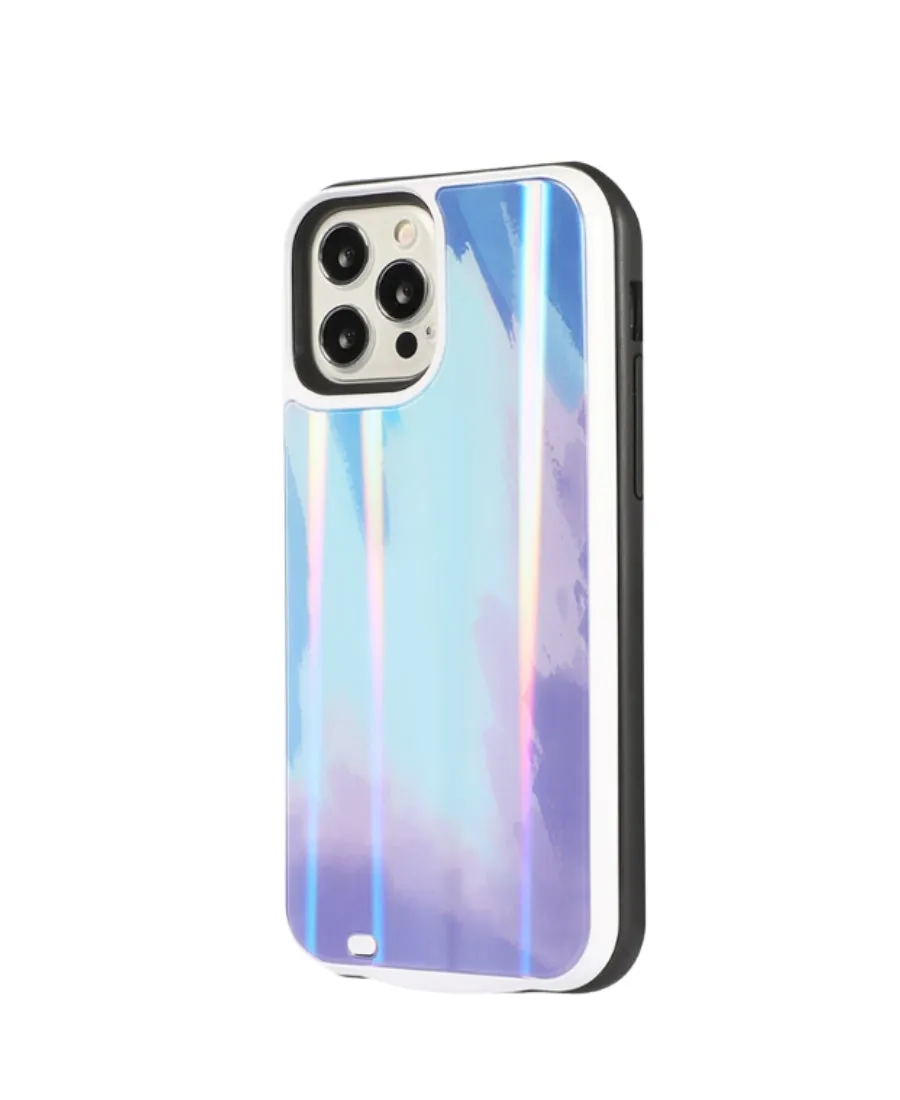 Blue Galaxy Laser Battery Case
