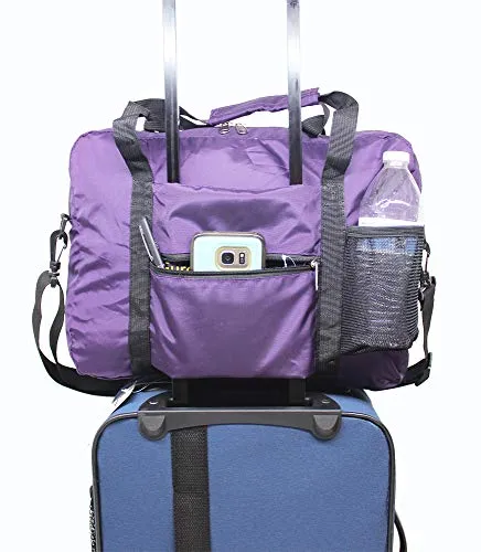 Boardingblue Under Seat 18" Foldable Duffel Bag Personal Item for American Airlines   Bonus Free