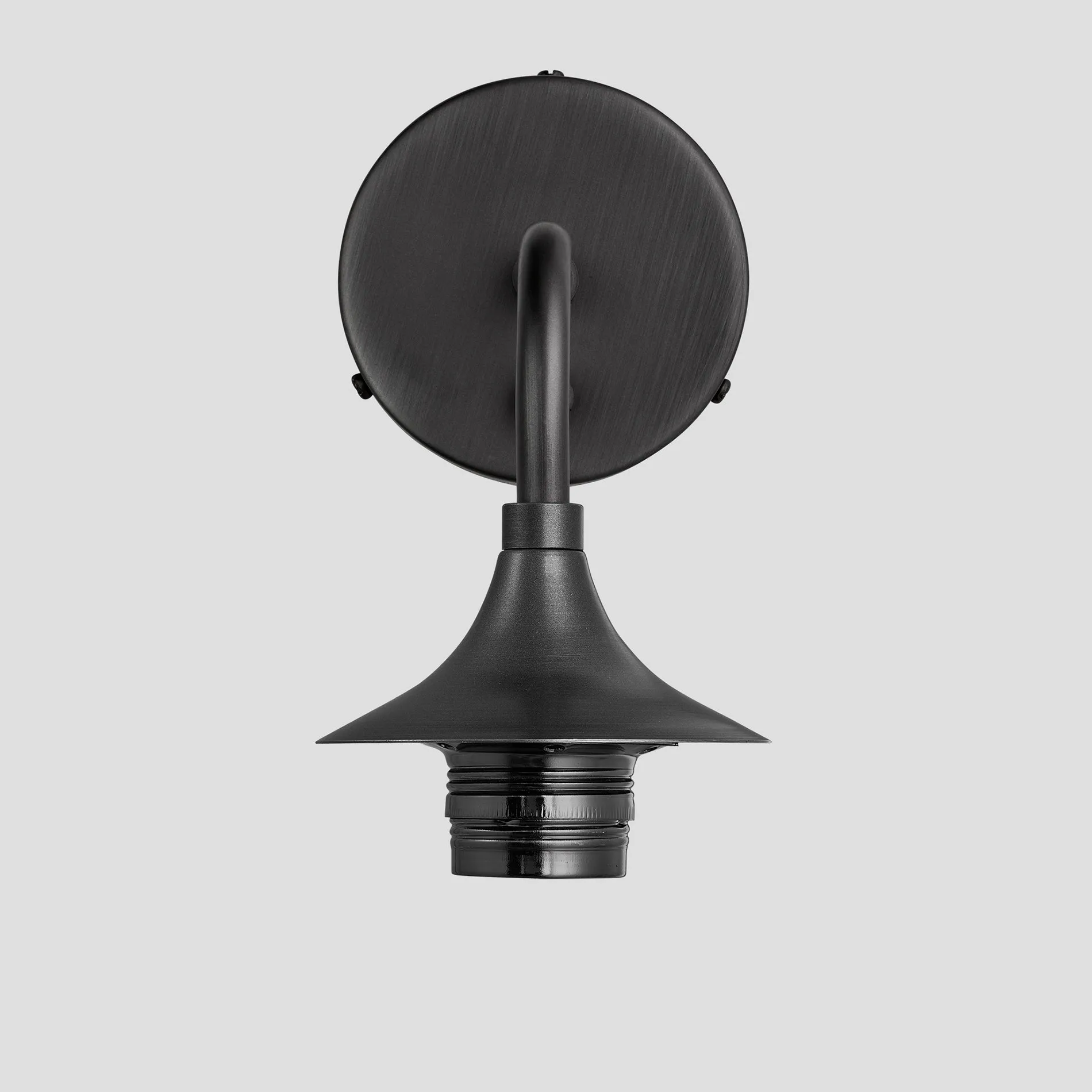 Chelsea Dome Wall Light - 8 Inch - Pewter