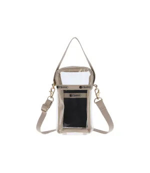 Clear Mini Phone Crossbody