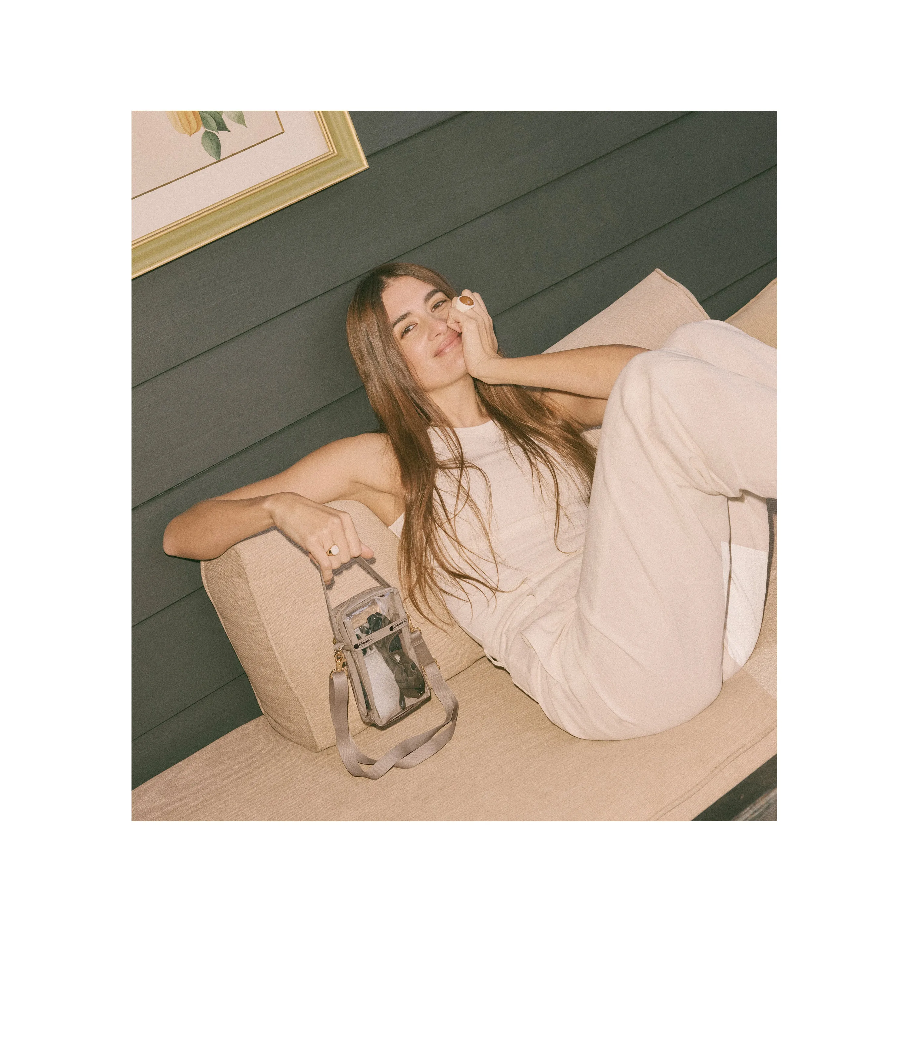 Clear Mini Phone Crossbody
