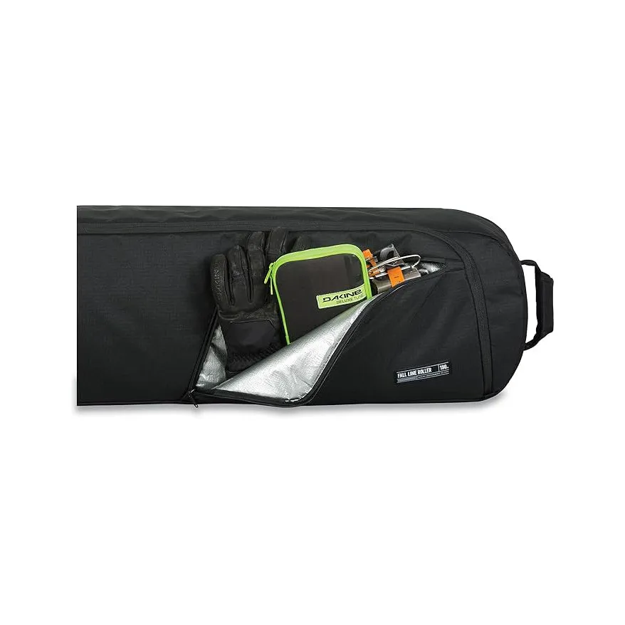 Dakine Unisex Black 175 CM Fall Line Ski Roller Bag - 10004389-175-BLACK