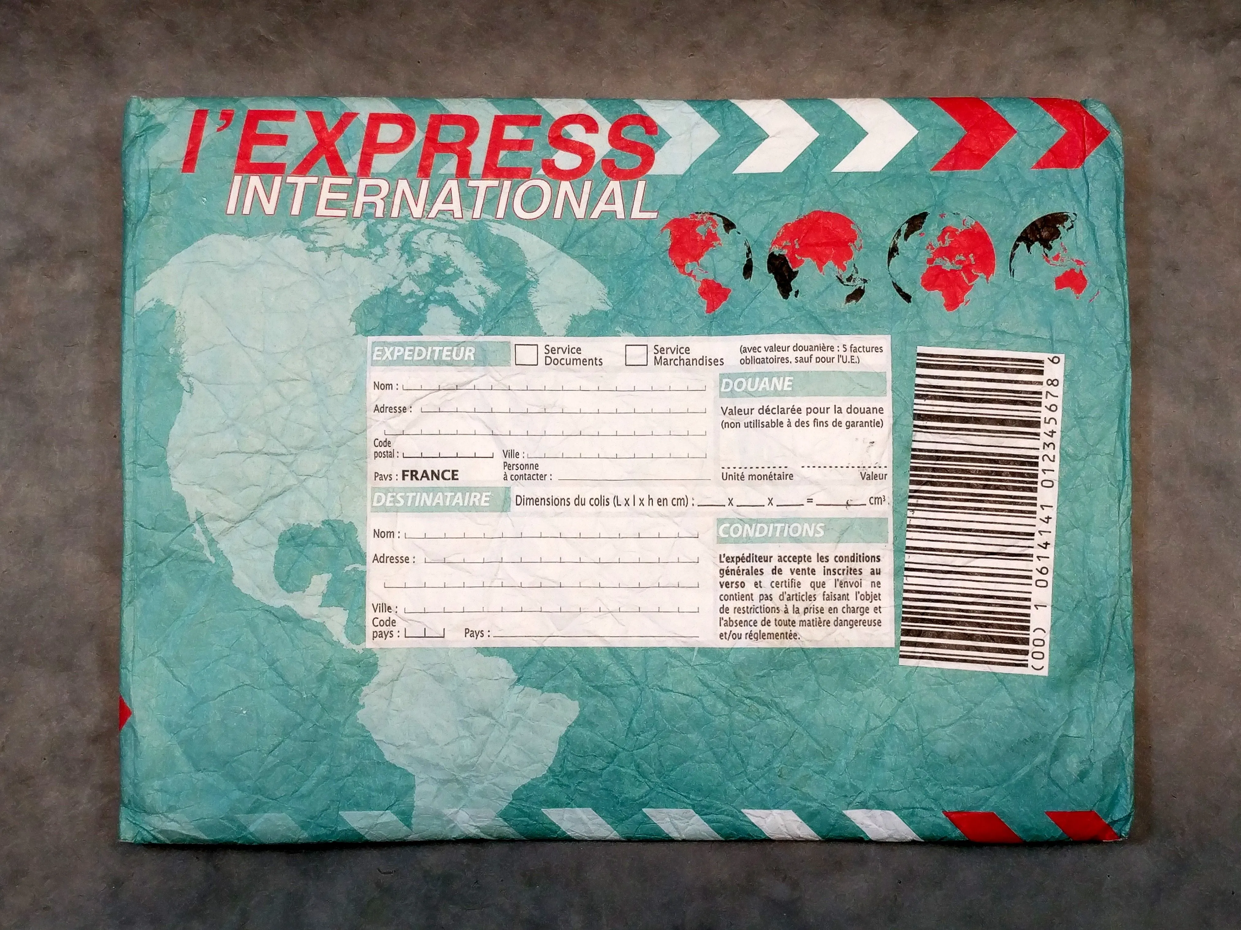 Express Mail Laptop Case