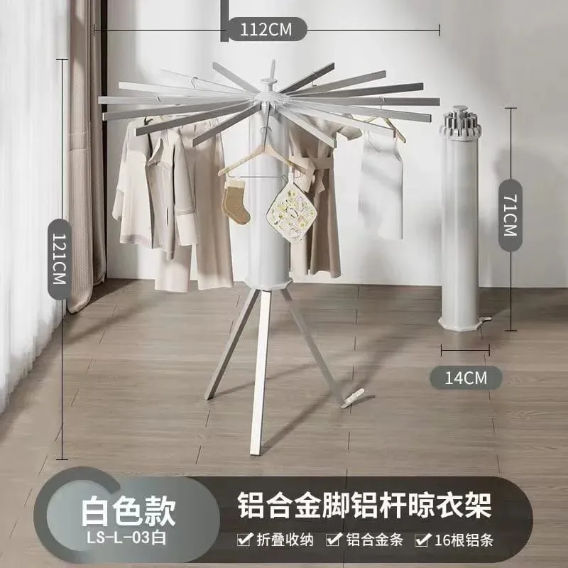 Foldable cloth drying rack