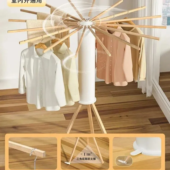 Foldable cloth drying rack
