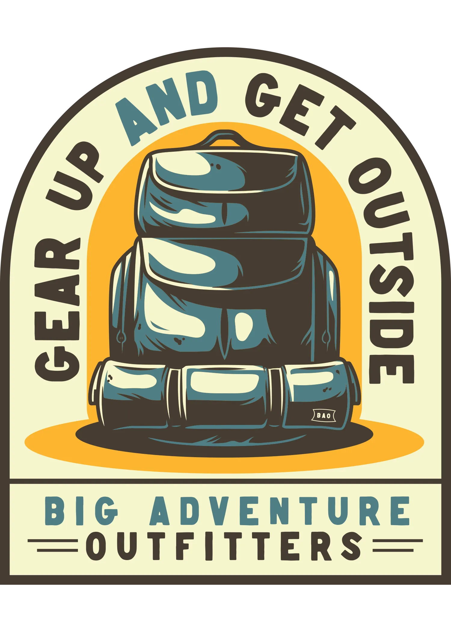 Gear Up & Get Outside Sticker