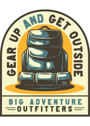 Gear Up & Get Outside Sticker