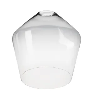 Glass Schoolhouse - 10 Inch - Clear - Shade Only