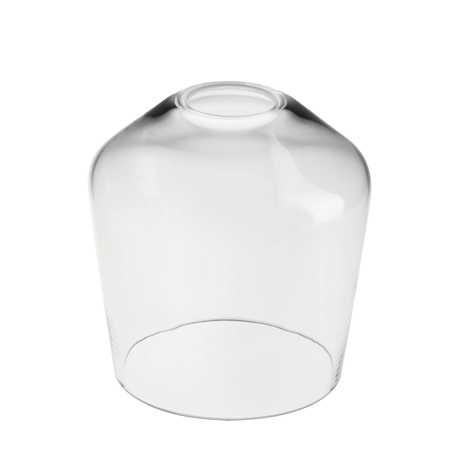 Glass Schoolhouse - 5.5 Inch - Clear - Shade Only
