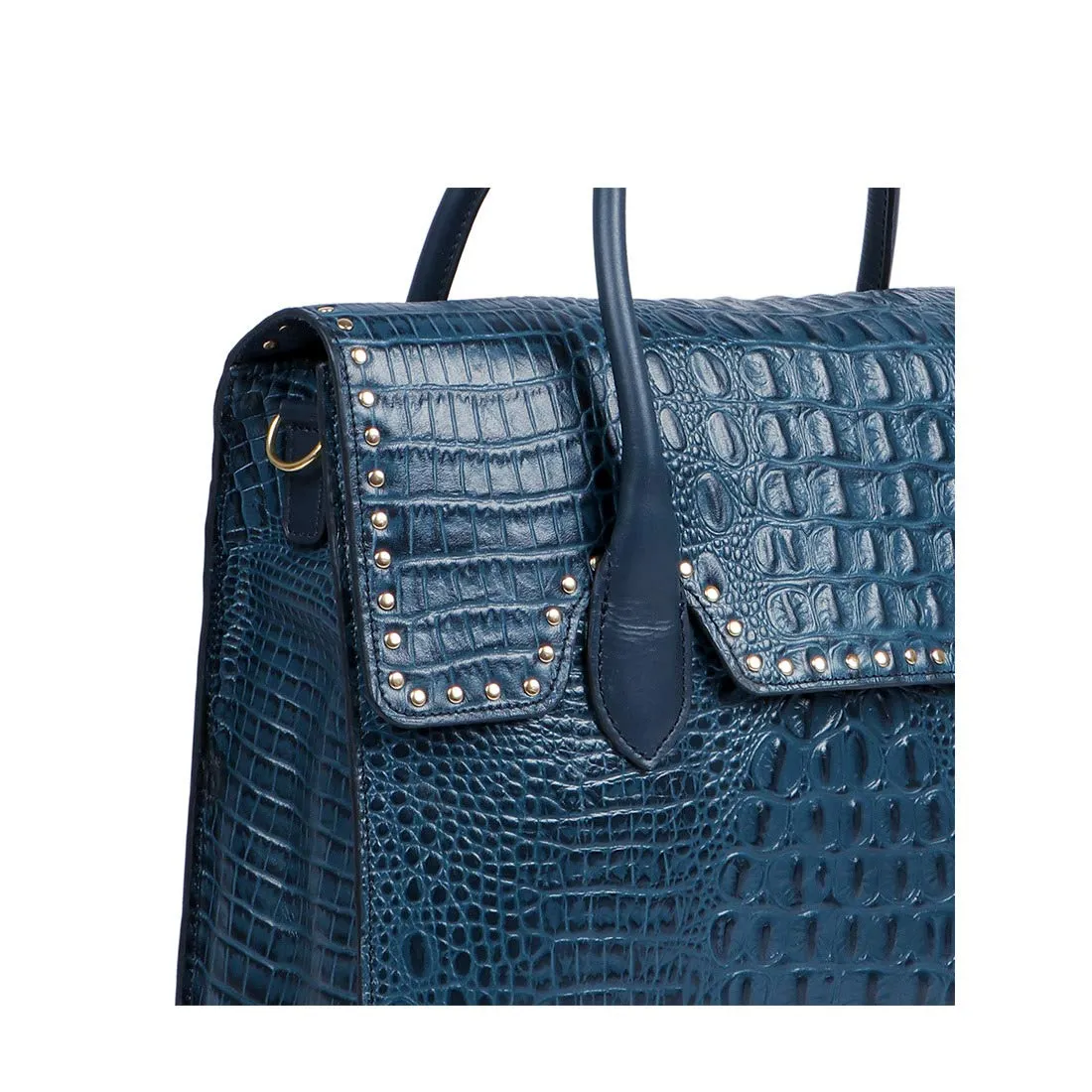 Hidesign Women's Shoulder Bag (Blue)