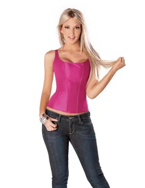 Hot Pink Strapped Corset