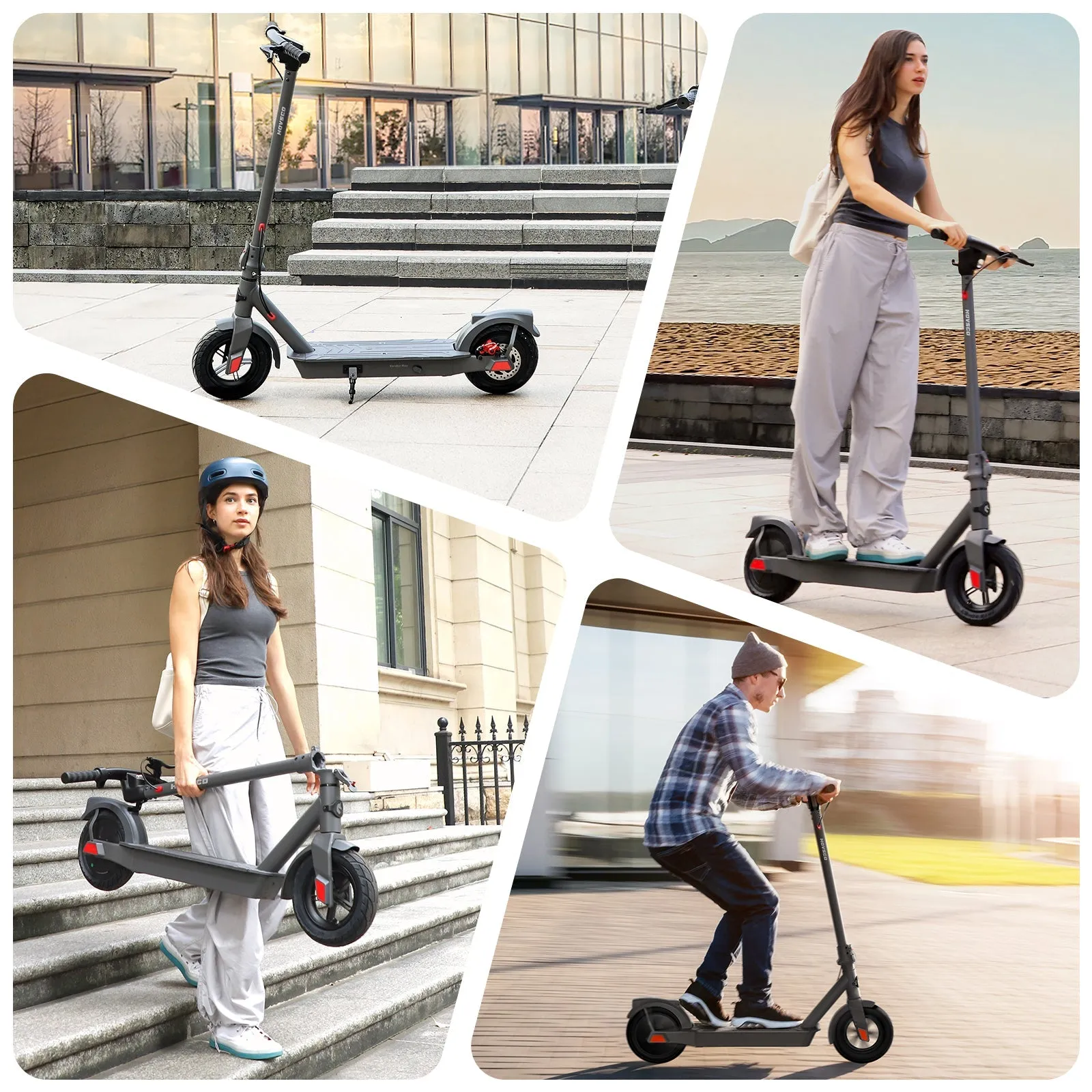 HOVSCO Felicity 10" Folding Electric Scooter For Adult