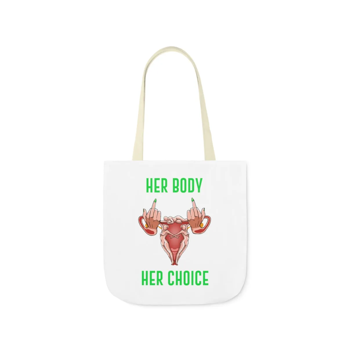 IAC  Accessories Bags  Polyester Canvas Tote Bag / Her Body Her Choice