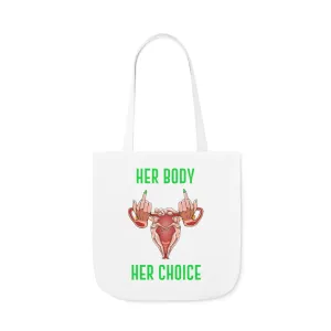 IAC  Accessories Bags  Polyester Canvas Tote Bag / Her Body Her Choice