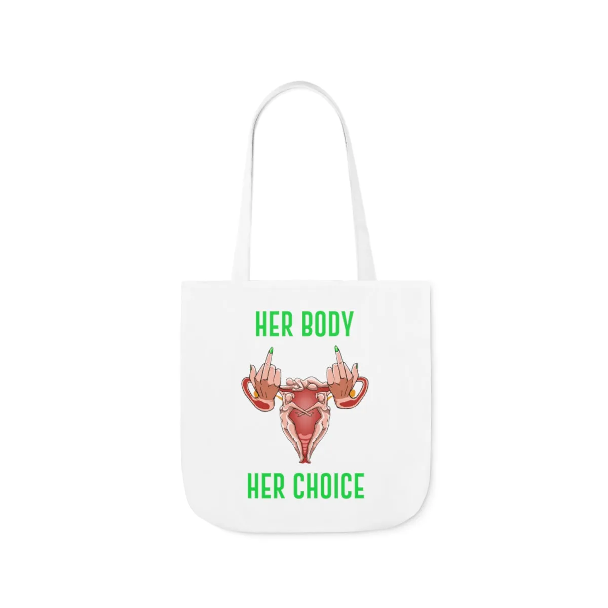 IAC  Accessories Bags  Polyester Canvas Tote Bag / Her Body Her Choice