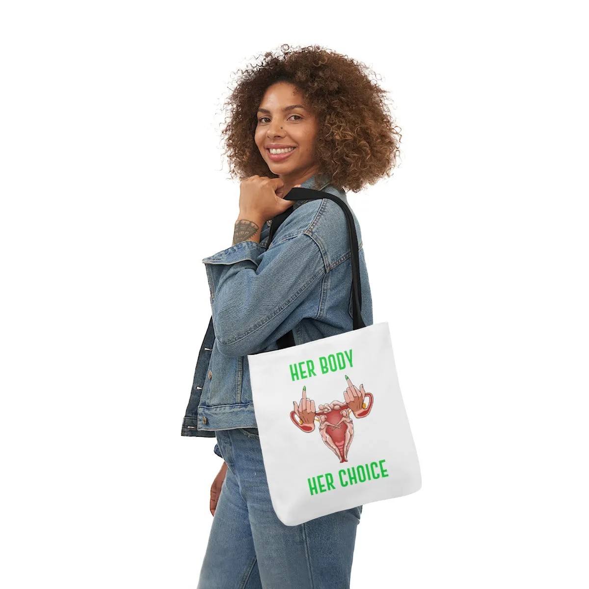 IAC  Accessories Bags  Polyester Canvas Tote Bag / Her Body Her Choice