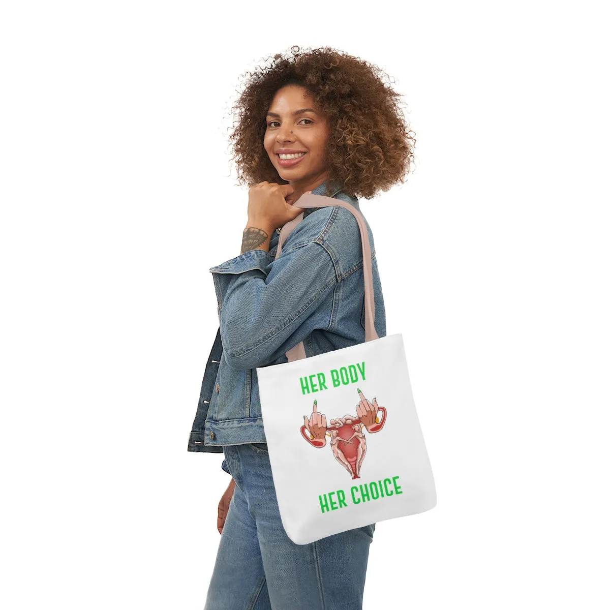 IAC  Accessories Bags  Polyester Canvas Tote Bag / Her Body Her Choice