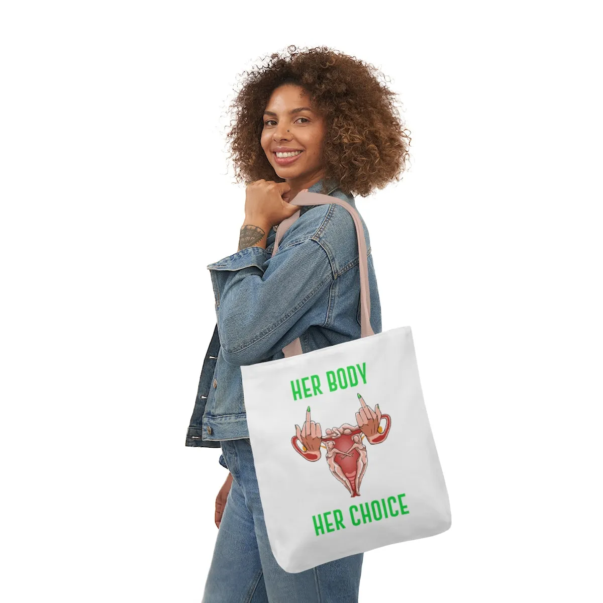 IAC  Accessories Bags  Polyester Canvas Tote Bag / Her Body Her Choice