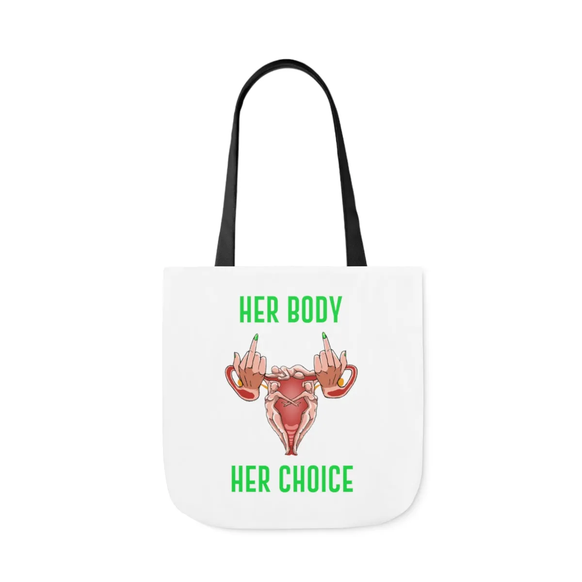 IAC  Accessories Bags  Polyester Canvas Tote Bag / Her Body Her Choice