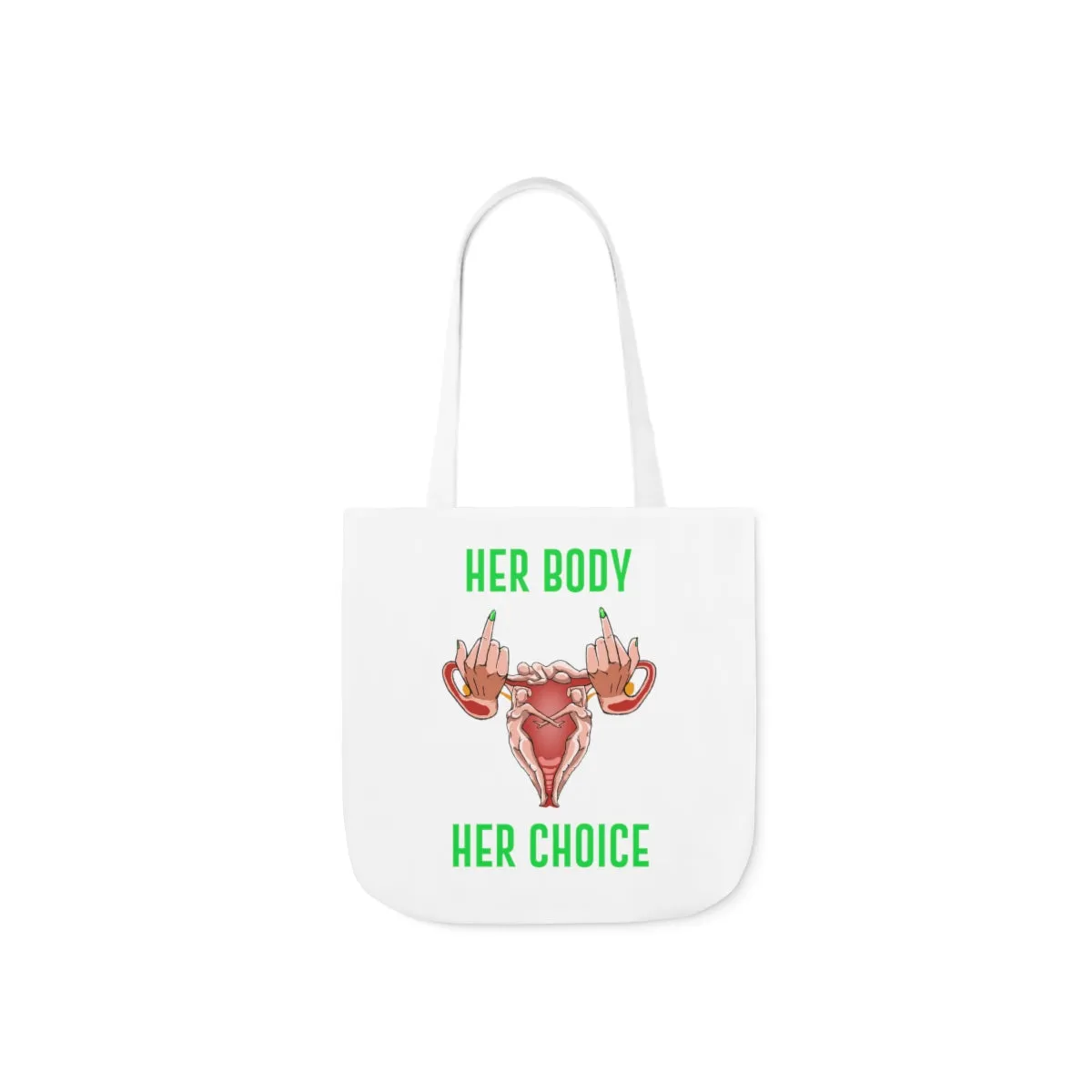 IAC  Accessories Bags  Polyester Canvas Tote Bag / Her Body Her Choice