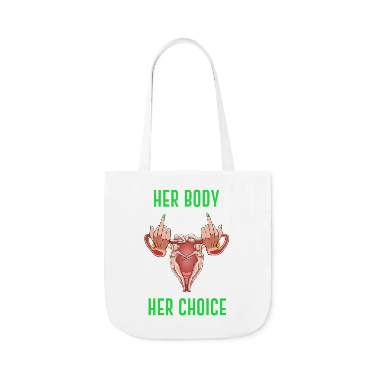 IAC  Accessories Bags  Polyester Canvas Tote Bag / Her Body Her Choice