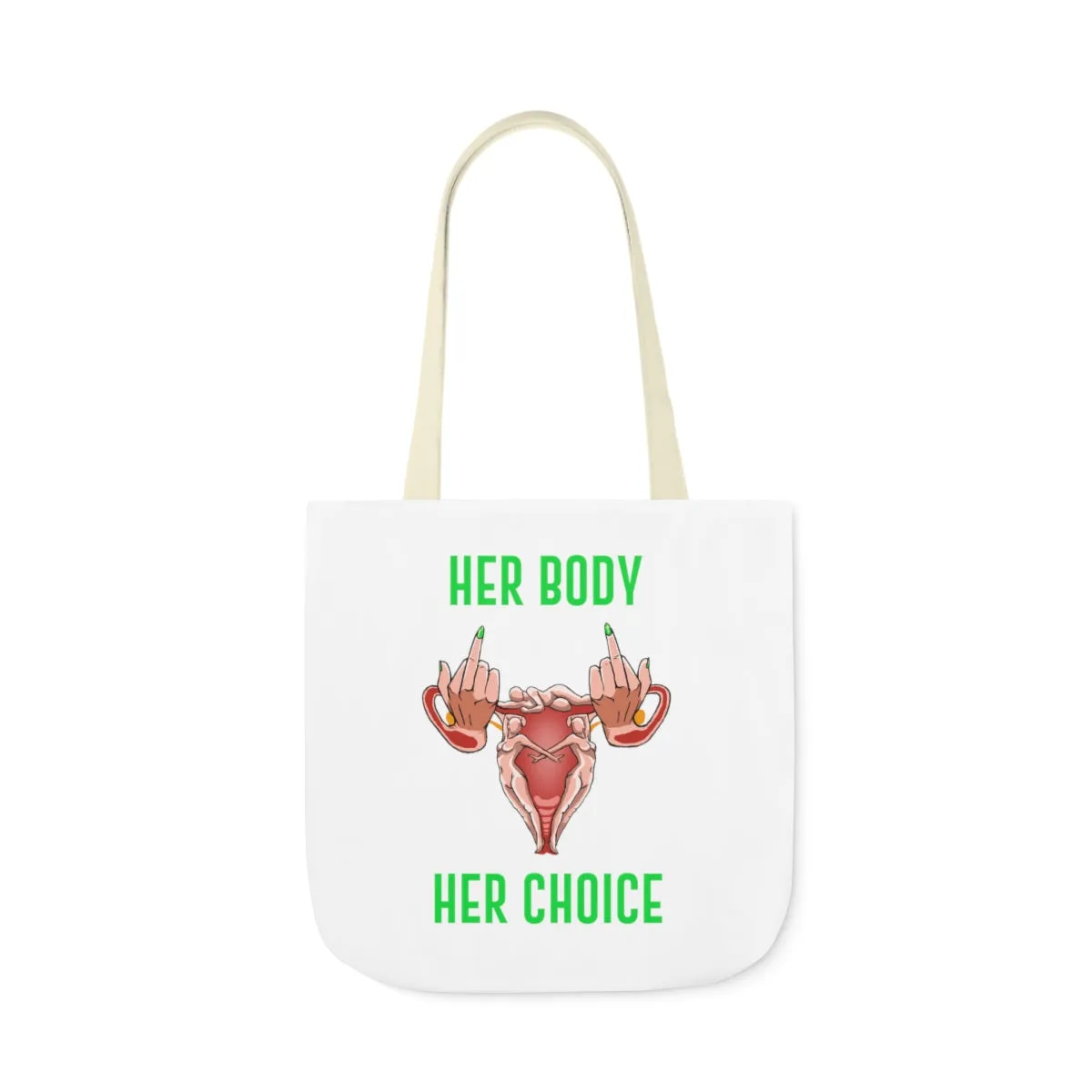 IAC  Accessories Bags  Polyester Canvas Tote Bag / Her Body Her Choice