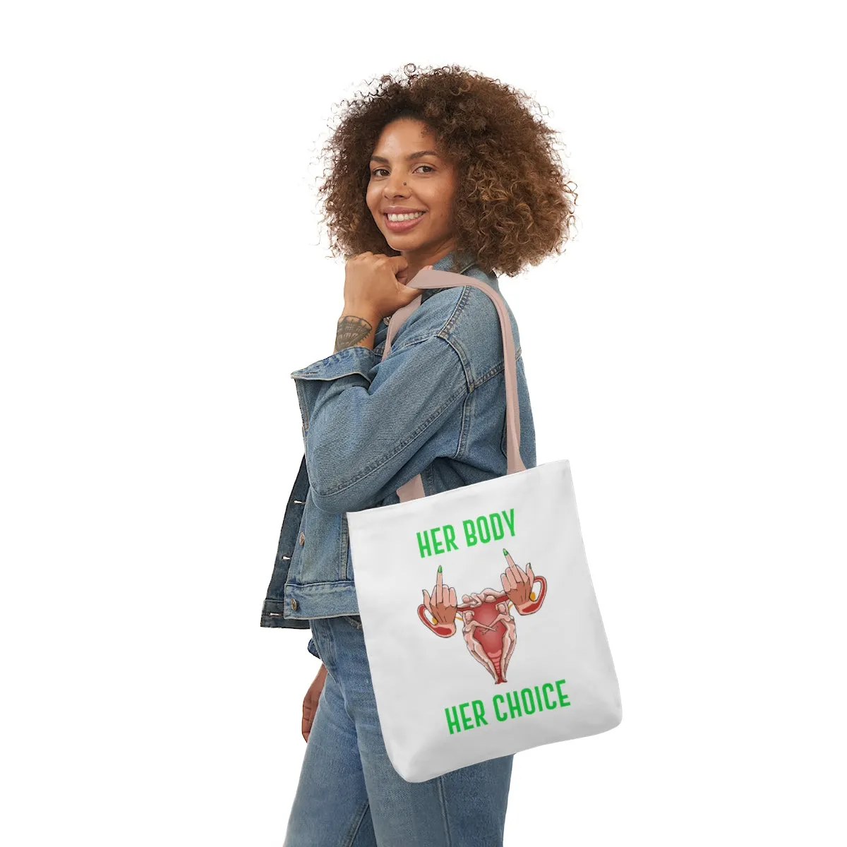 IAC  Accessories Bags  Polyester Canvas Tote Bag / Her Body Her Choice