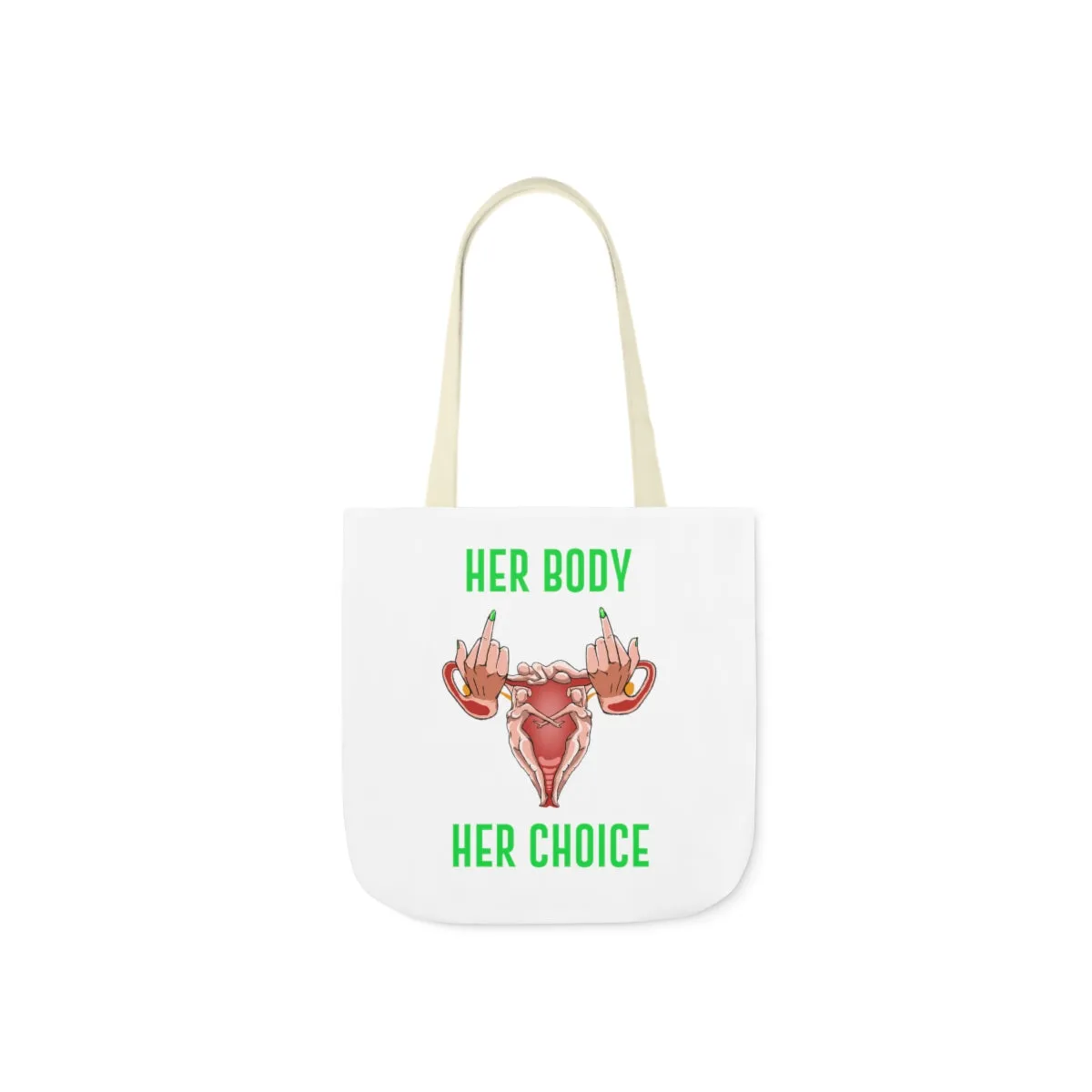 IAC  Accessories Bags  Polyester Canvas Tote Bag / Her Body Her Choice