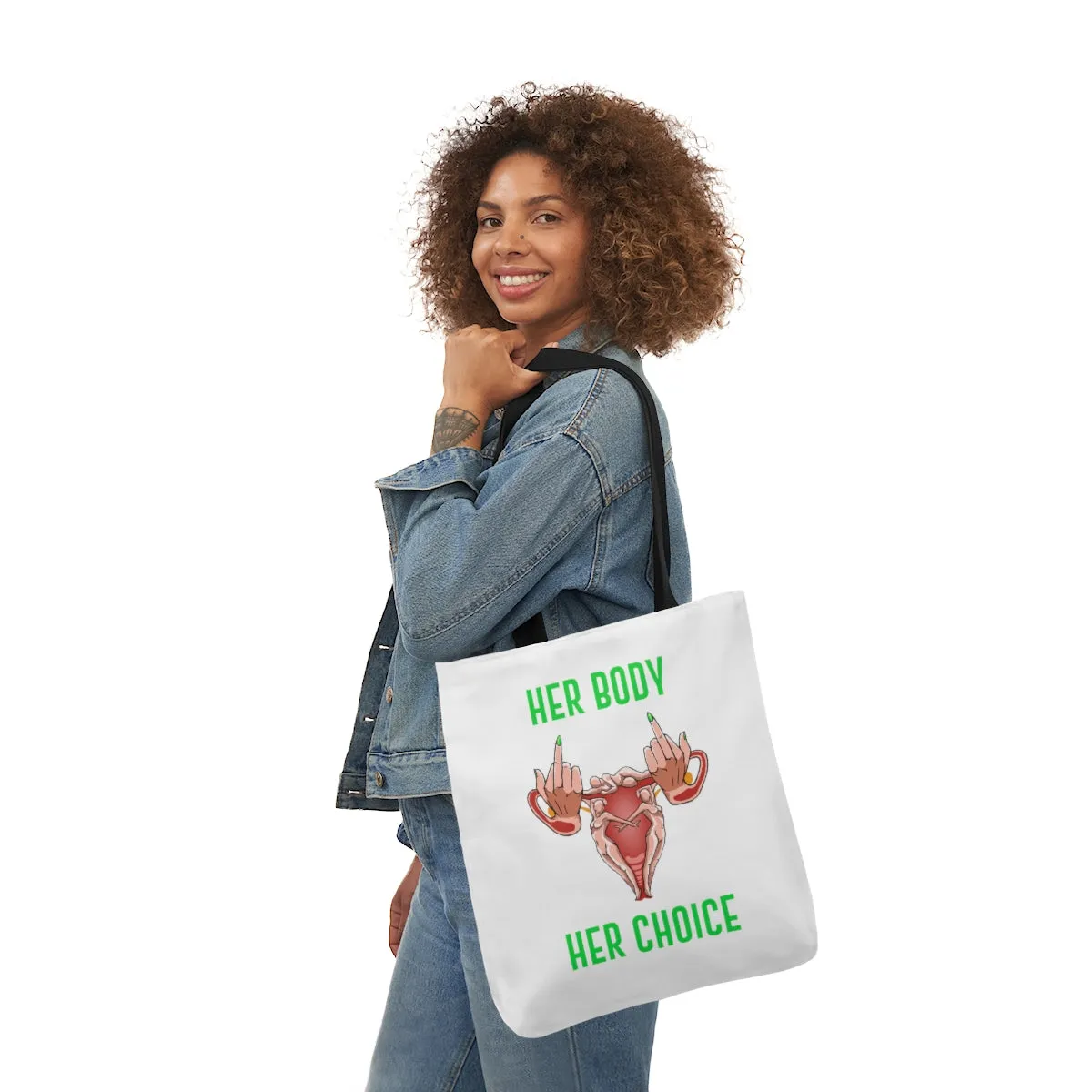 IAC  Accessories Bags  Polyester Canvas Tote Bag / Her Body Her Choice