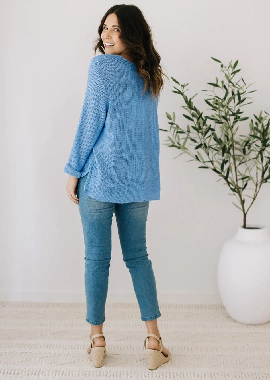 Kendra Knit in Blue