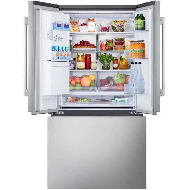 LG 36-inch, 23.7 cu. ft. Counter-Depth French 3-Door Refrigerator with Wi-Fi LF24Z6530S