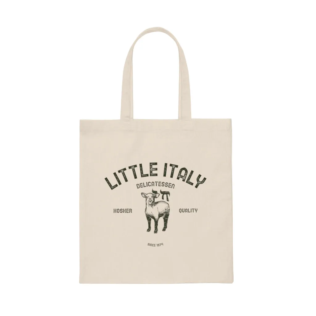Little Italy Delicatessen Canvas Tote Bag