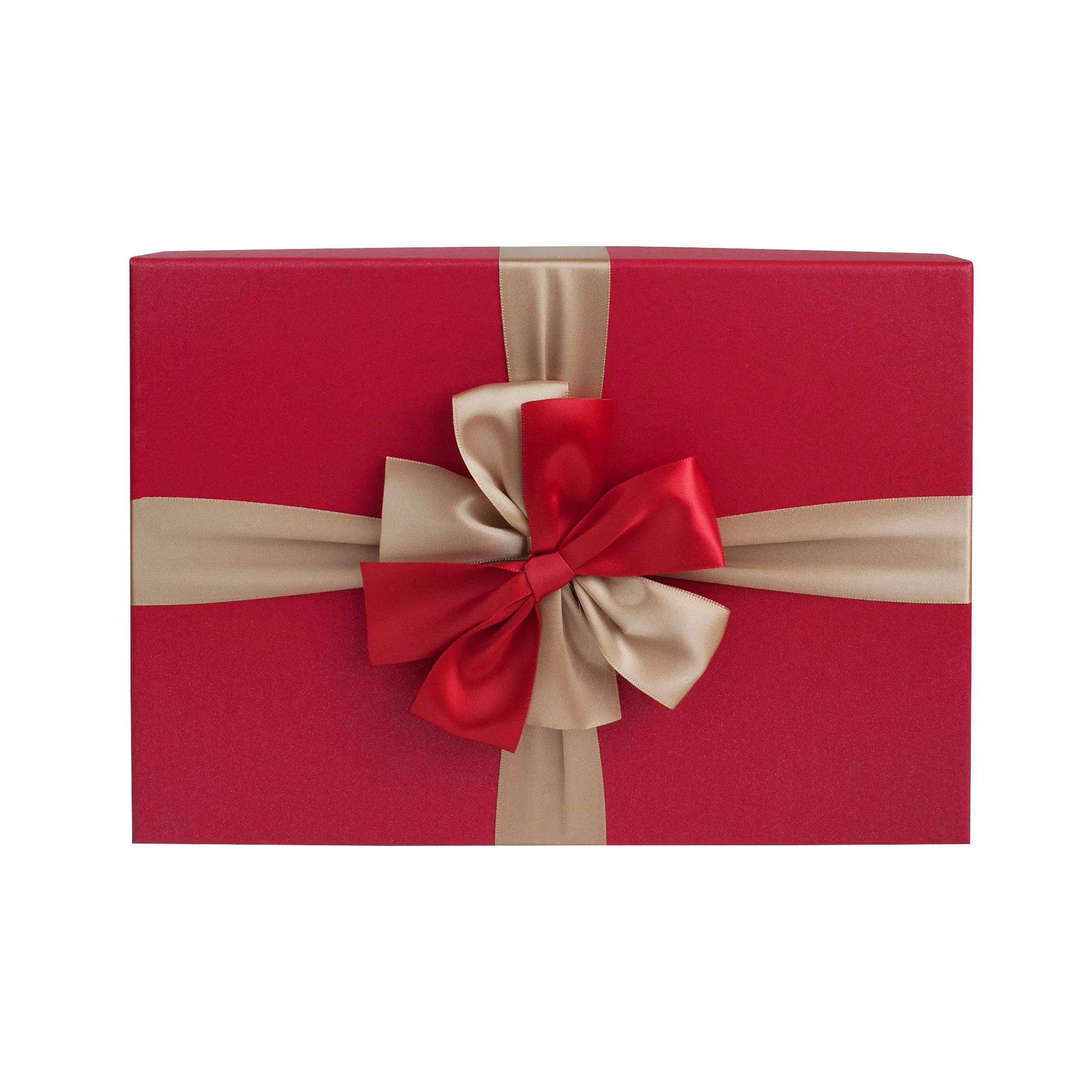 Luxury Red Gift Boxes - Set of 3 (Sizes Available)