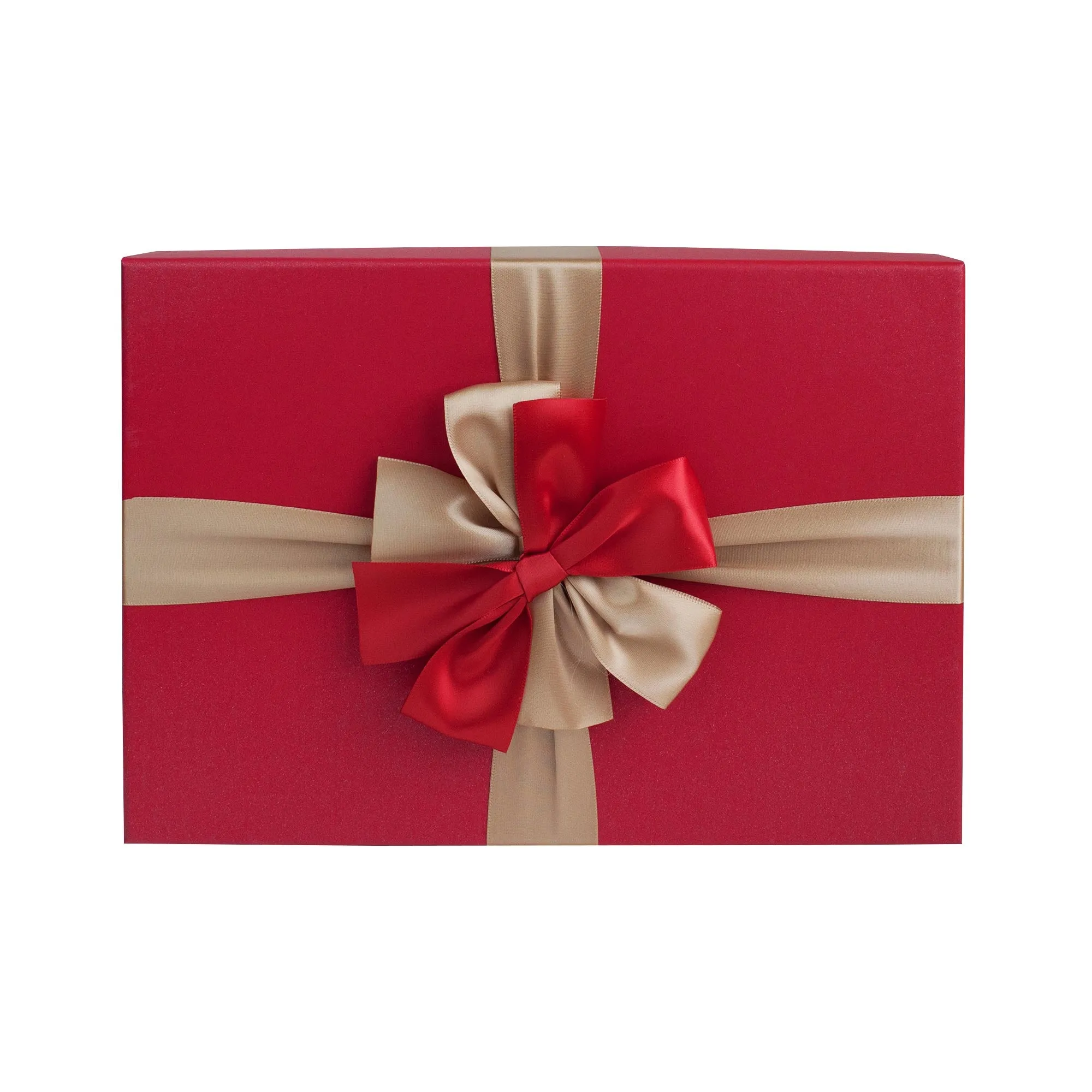 Luxury Red Gift Boxes - Set of 3 (Sizes Available)