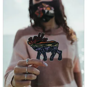 Majestic Elk Sticker