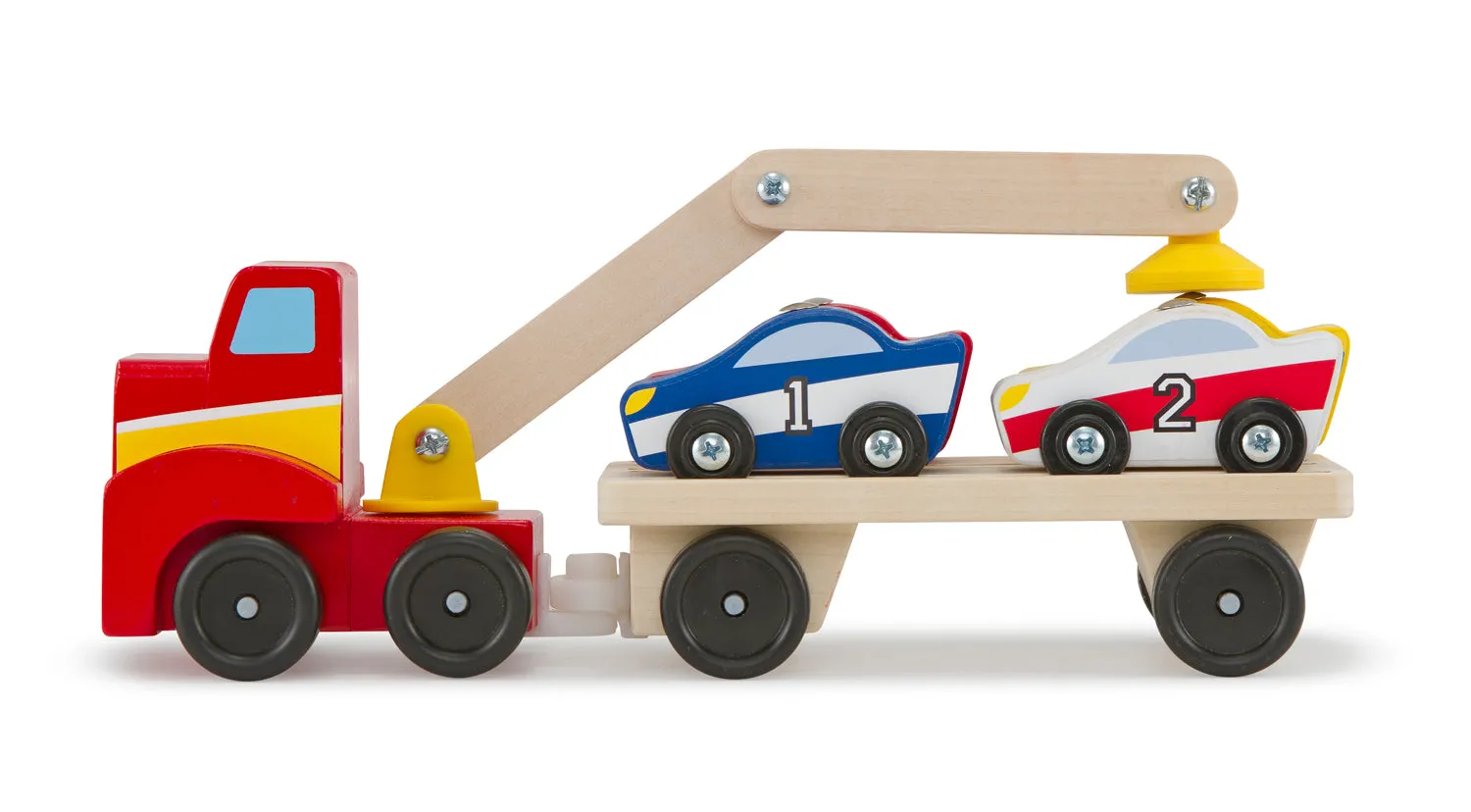 Melissa & Doug - Classic Toy Magnetic Car Loader