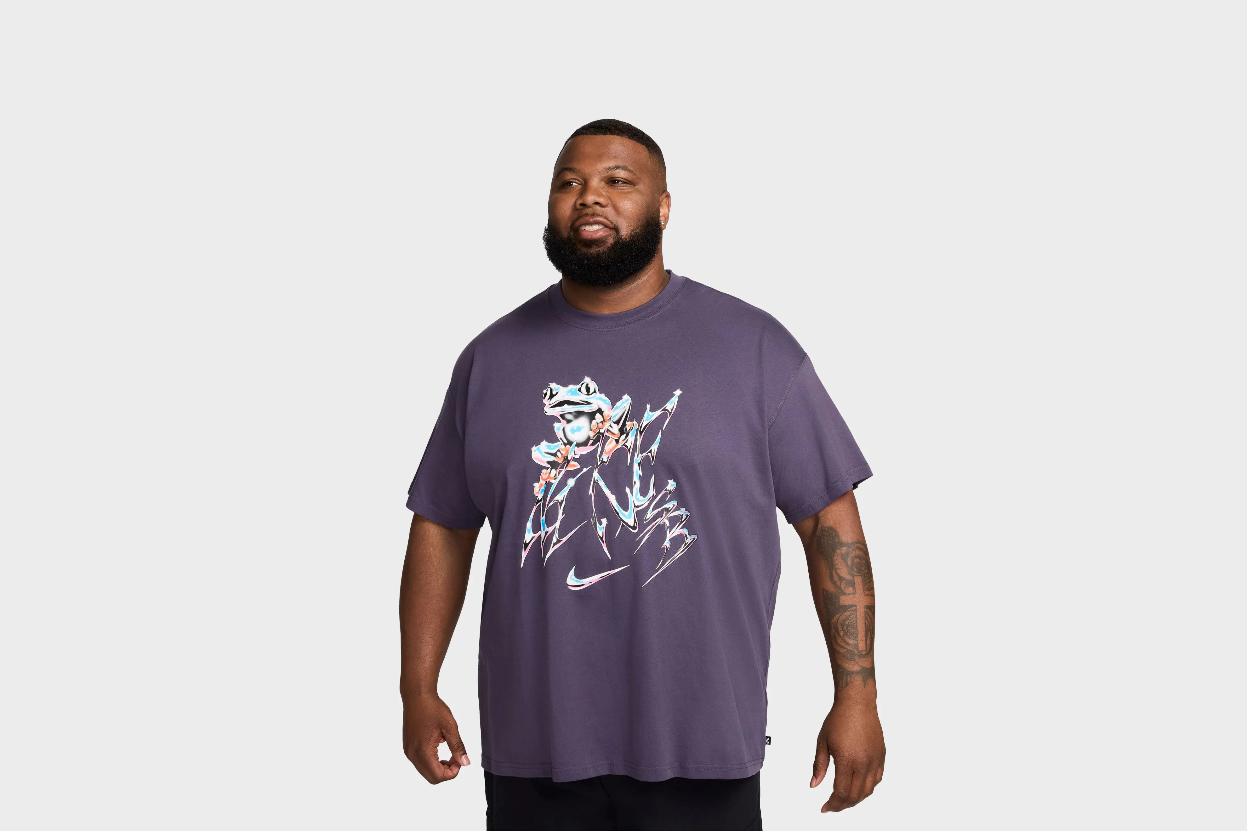 Nike SB M90 Skate T-Shirt (Purple)