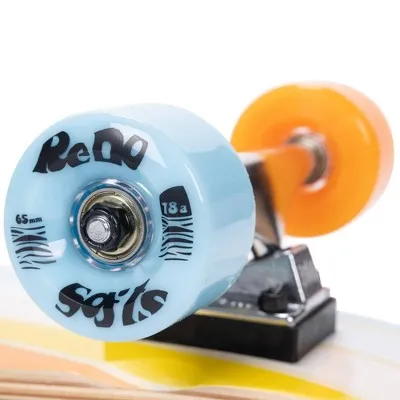 Open Box - ReDo Skateboard Co. San Diego Longboard Skateboard - Tropical Teal