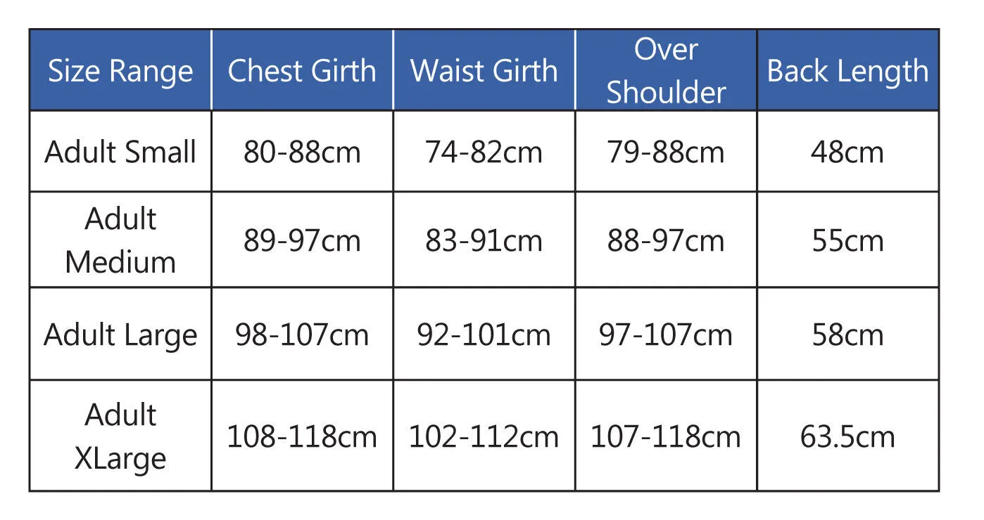 Pro-Comfort Adult Body Protector