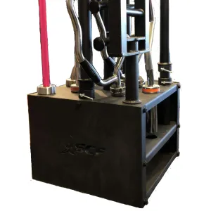 SCF Vertical Barbell Holder (12 bars): Floor Models