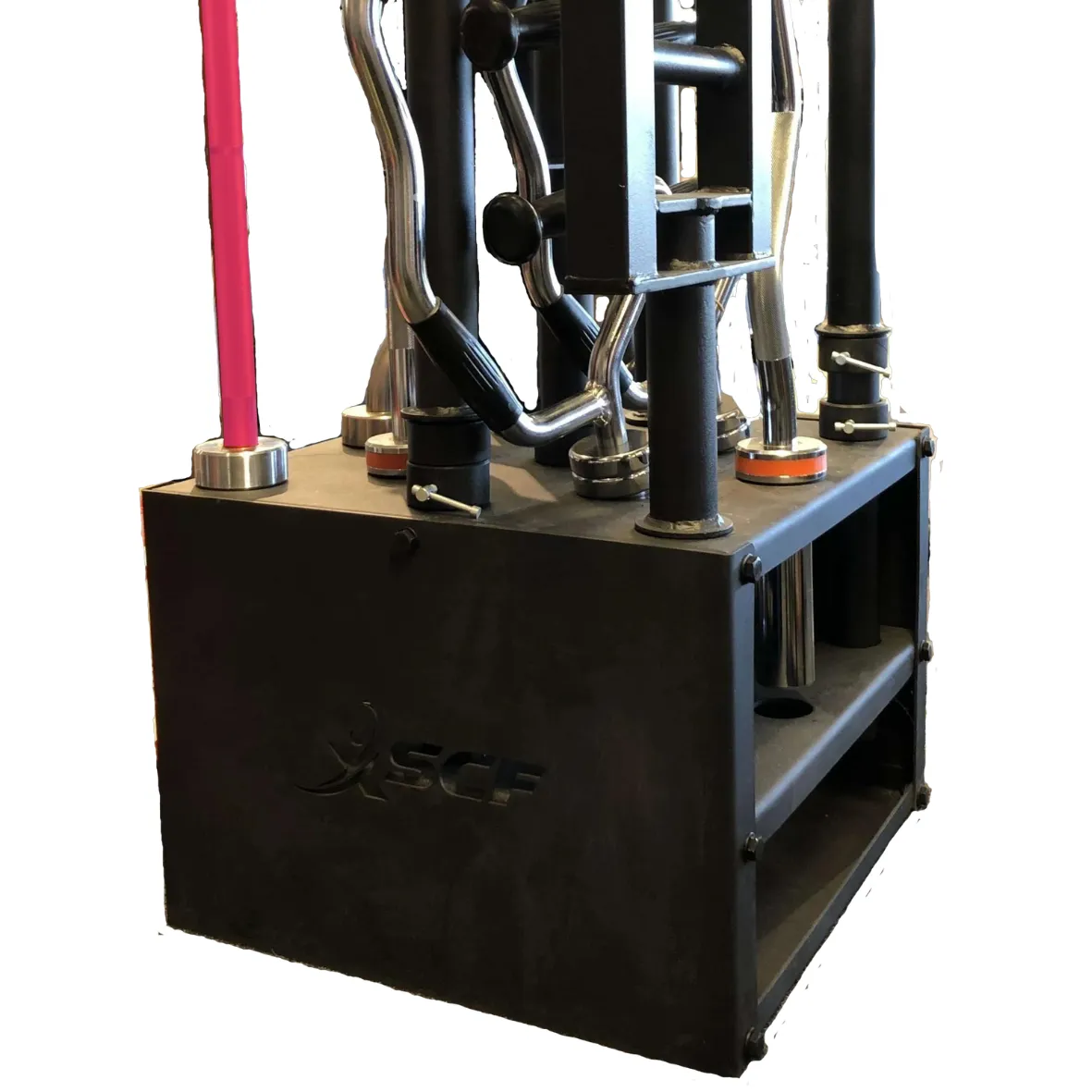 SCF Vertical Barbell Holder (12 bars): Floor Models