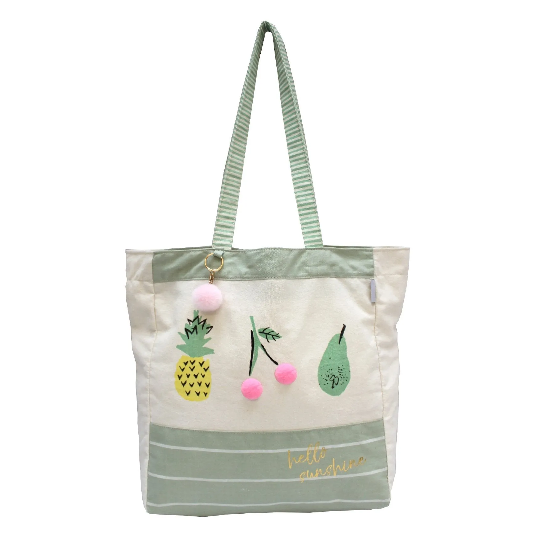 Sherbet Fruit Tote Bag
